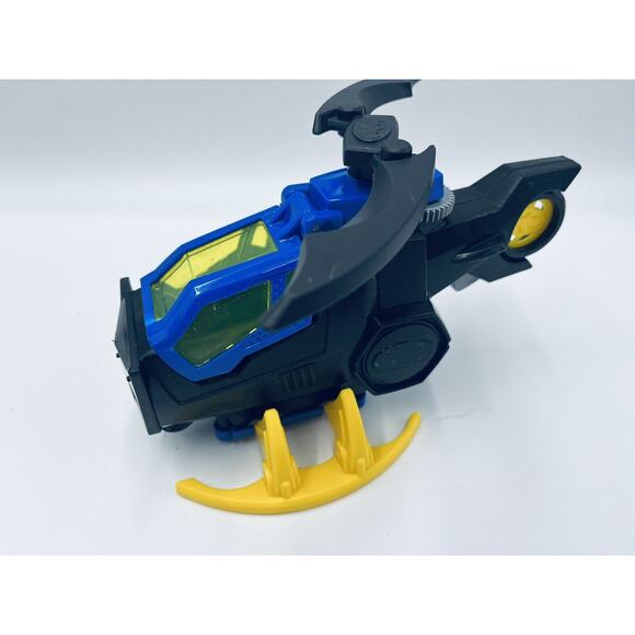Fisher Price Imaginext DC Super Friends Batman Helicopter Bat-copter & Figure - Picture 6 of 9